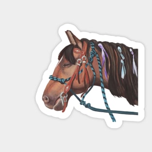 Horse's Mane Sticker